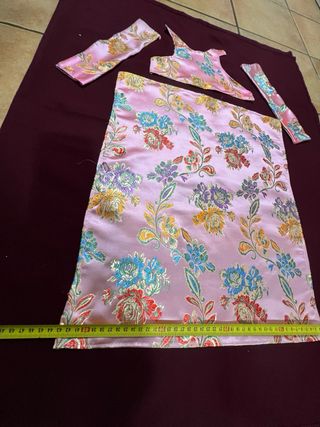 Terno para virgen de 70 a 80 cm