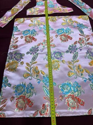 Terno para virgen de 70 a 80 cm