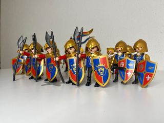 Playmobil Ejército Medieval Dorado con Rey