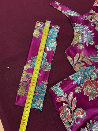 Terno para virgen de 70 a 80 cm