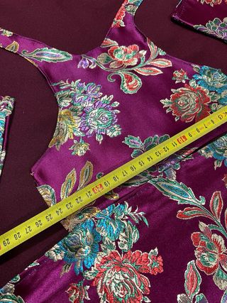 Terno para virgen de 70 a 80 cm