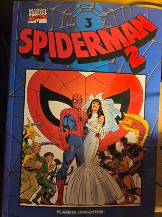 Coleccionable Spiderman azul. 37 números.