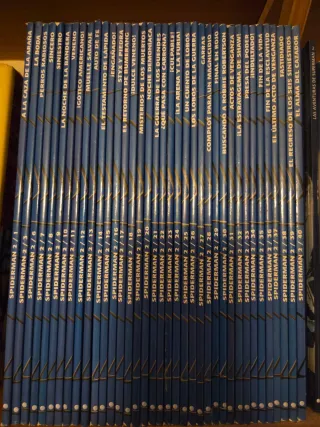 Coleccionable Spiderman azul. 37 números.
