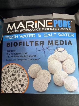 MarinePure Biofilter Media 1 Galón