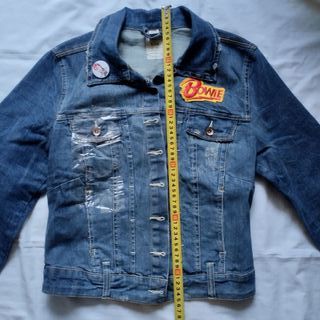 Chaqueta Vaquera David Bowie azul BSK