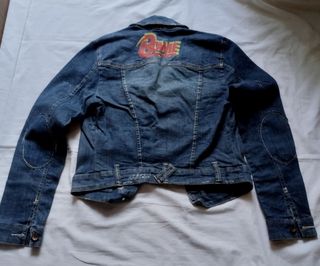 Chaqueta Vaquera David Bowie azul BSK