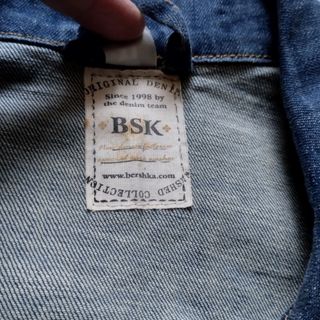 Chaqueta Vaquera David Bowie azul BSK