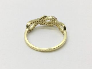 anillo oro 18k con piedra con circonita