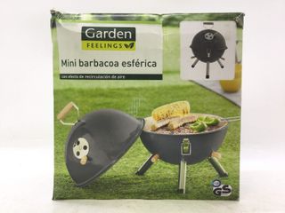 barbacoa carbon leña garden feelings mini barbacoa esférica