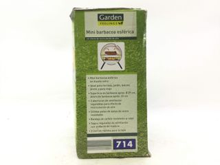 barbacoa carbon leña garden feelings mini barbacoa esférica