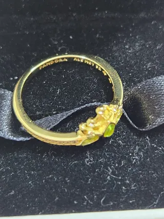 Anillo Tiara Princesa Tiana de Disney. Talla 52