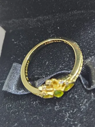 Anillo Tiara Princesa Tiana de Disney. Talla 52