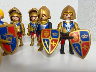 Playmobil Ejército Medieval Dorado Rey Reina