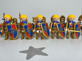 Playmobil Ejército Medieval Dorado Rey Reina