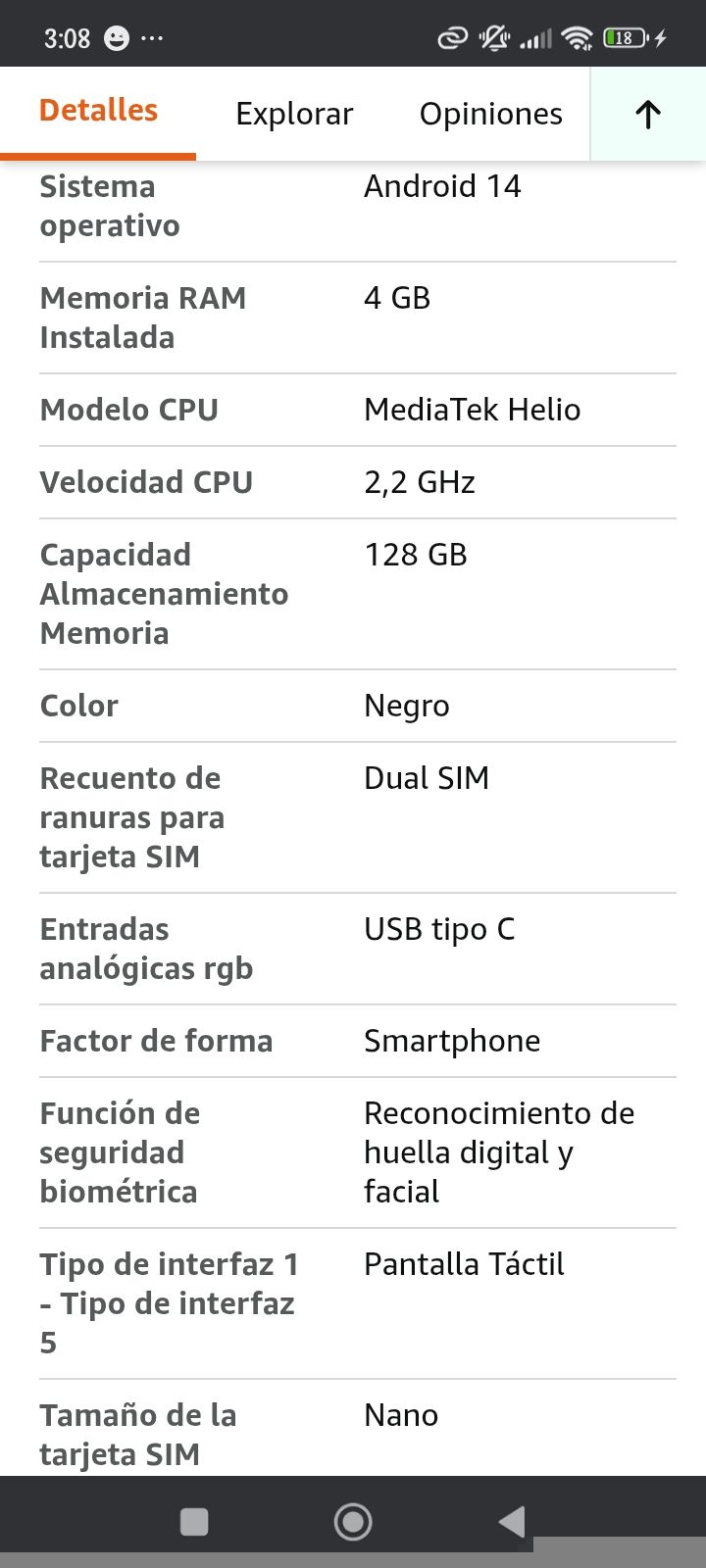 Samsung Galaxy A15 5G 128GB afbeelding 4