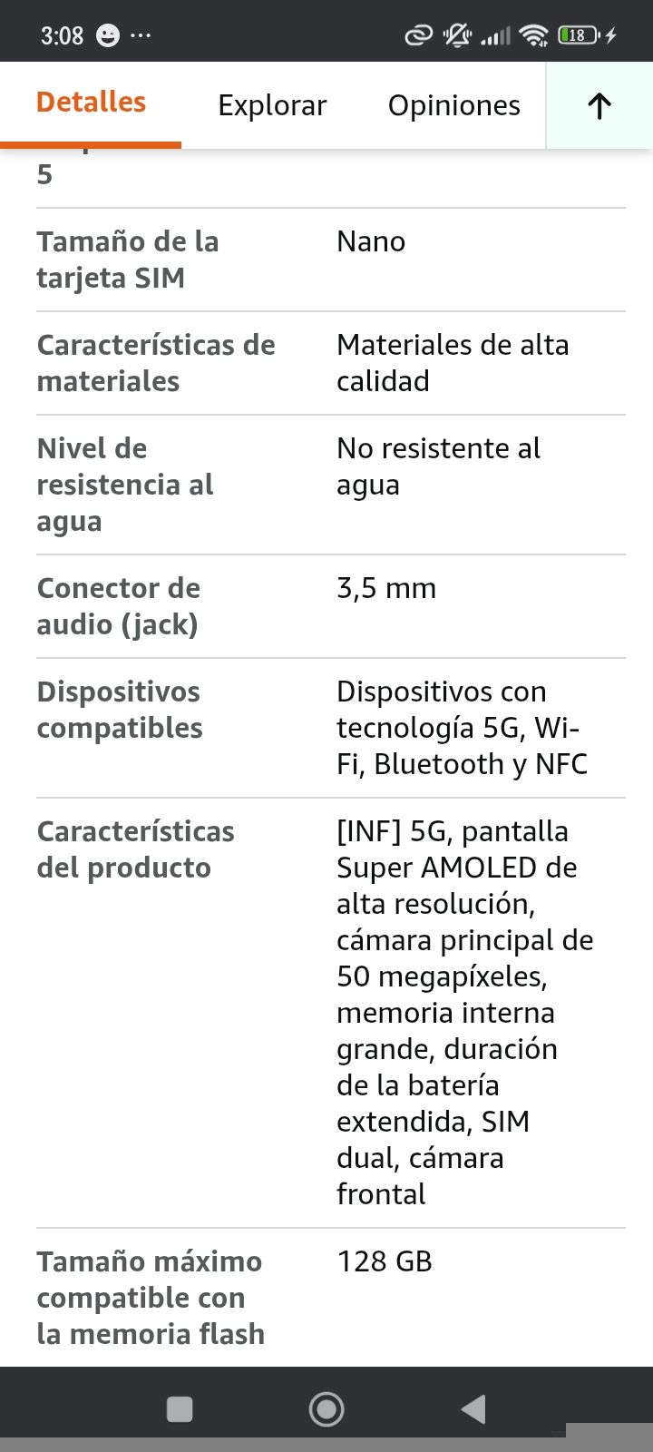 Samsung Galaxy A15 5G 128GB afbeelding 5