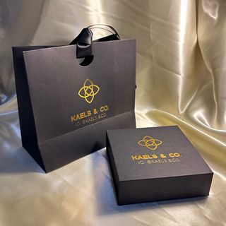 Pendientes KAEL'S & CO. Oro Blanco