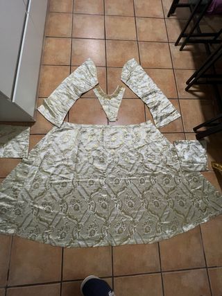 Conjunto para virgen de tamaño natural