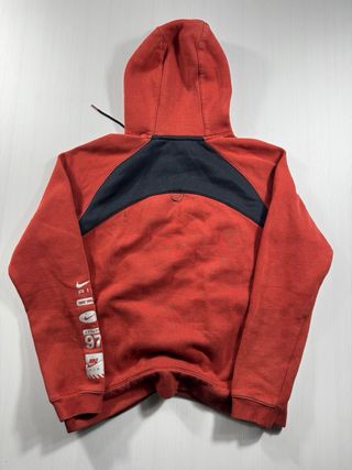 Sudadera Nike Air Roja y Negra