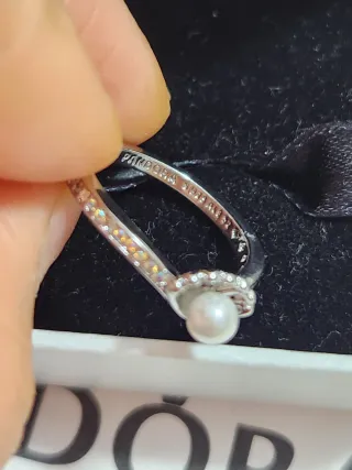 Anillo Concha Princesa Ariel de Disney.  Talla 52