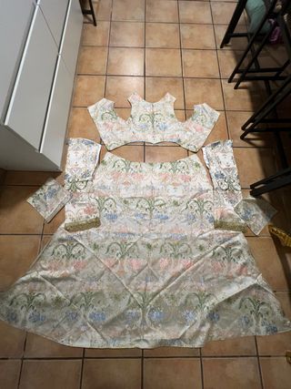 Conjunto para virgen de tamaño natural