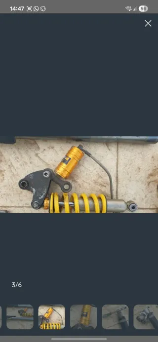 Amortiguador Rieju Dorado