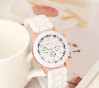 Reloj Unisex Comunión Blanco