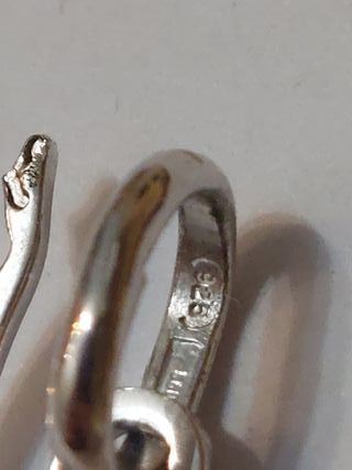 Ciondolo ballerina in argento 925