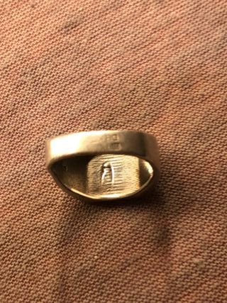 Anillo Sello Plata 925