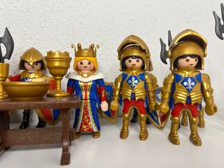 Playmobil Medieval Dorado Rey Reina