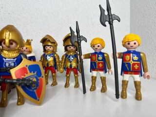 Playmobil Medieval Dorado Rey Reina