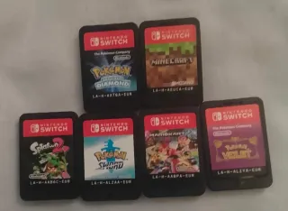 Nintendo Switch + 6 juegos fisicos