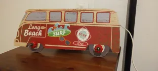 Perchero Estilo Vintage Furgoneta Surf