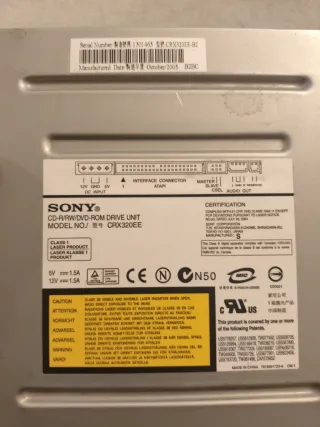 Sony CRX320EE CD-R / DVD-ROM IDE