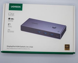 Conmutador KVM UGREEN 8K 60Hz DisplayPort