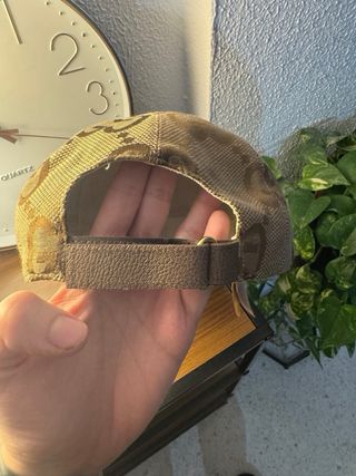 Gorra Gucci Beige y Marrón