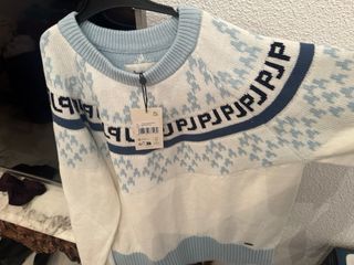 Jersey Pepe Jeans azul y blanco
