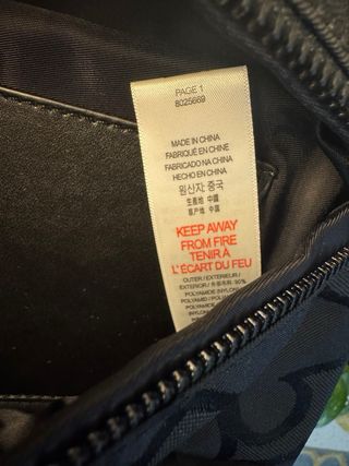 Riñonera Burberry Negra y Gris