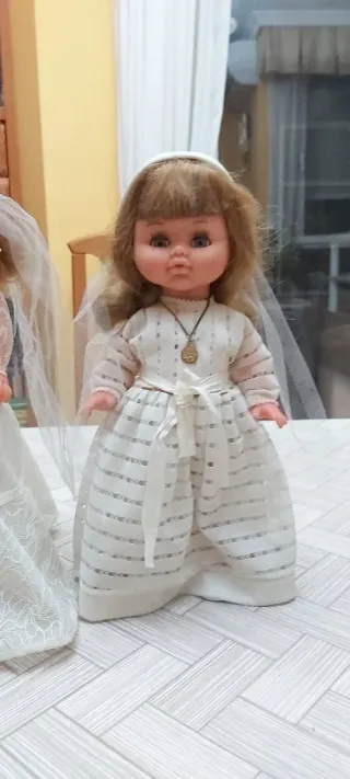2 Muñecas Jesmar Comunión Años '70