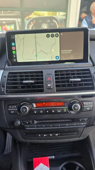 Tela BMW X5 E70 X6 E71 Android 14 com GPS (Novo)