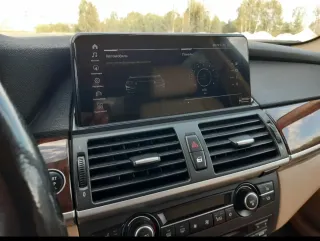 Tela BMW X5 E70 X6 E71 Android 14 com GPS (Novo)