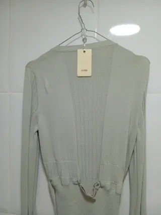 Cárdigan mujer DONNA talla 44 verde