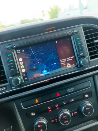Rádio Seat Leon MK3 5F Android 14 com Carplay.