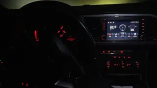 Rádio Seat Leon MK3 5F Android 14 com Carplay.