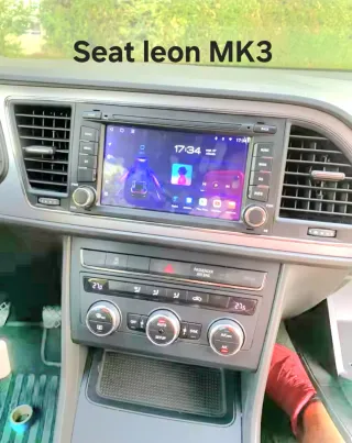 Rádio Seat Leon MK3 5F Android 14 com Carplay.