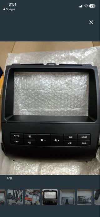 Pantalla 9” Android Toyota Prado 120