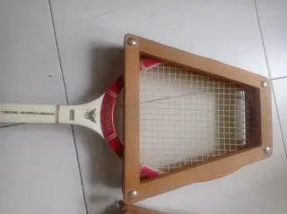 2 Raquetas Tenis Antiguas Madera Condor Crest