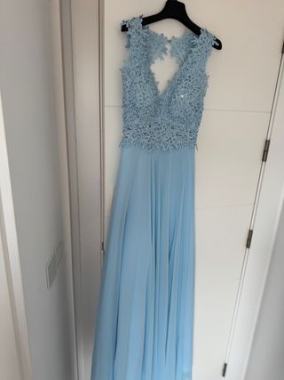 Vestido azul sin estrenar con etiqueta