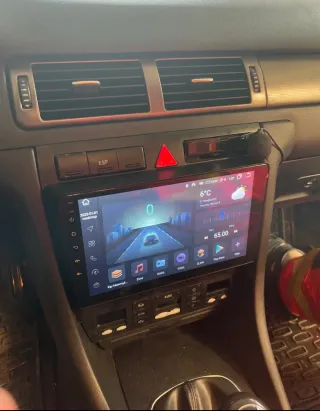 Rádio Audi A6 C5 Android 14 com GPS (Novo)