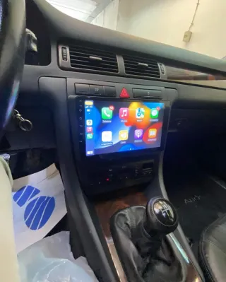Rádio Audi A6 C5 Android 14 com GPS (Novo)
